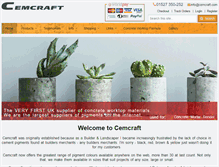 Tablet Screenshot of cemcraft.com